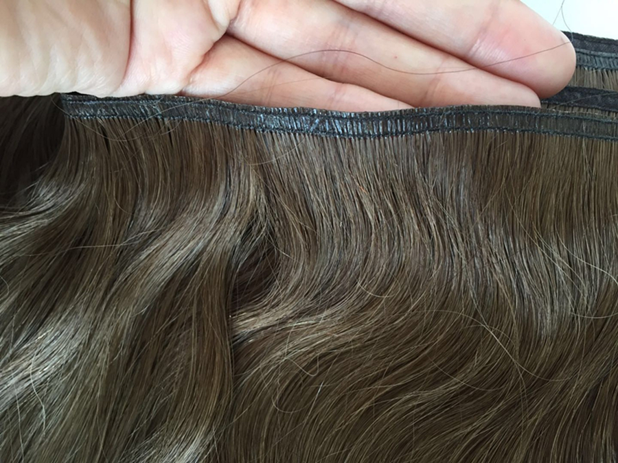 Wholesale seamless human hair weft extensions wholesale QM178